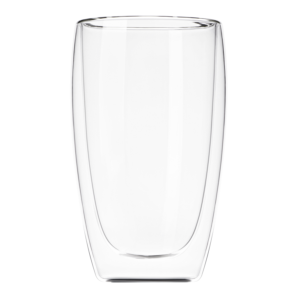 Набір склянок Ardesto з подвійними стінками BGR 450 мл 2 шт прозорий (AR2645BGR) - зображення 1