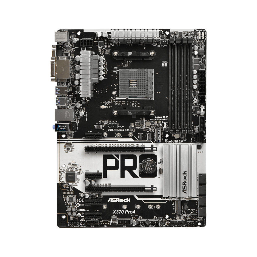 Материнська плата ASRock X370 PRO4 - зображення 1