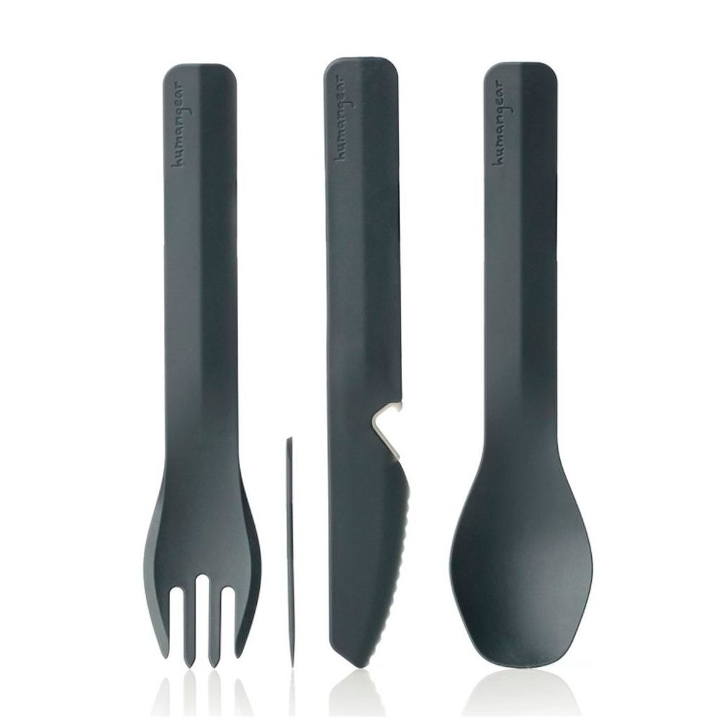 Набір туристичного посуду Humangear GoBites Trio red (022.0082) - зображення 2