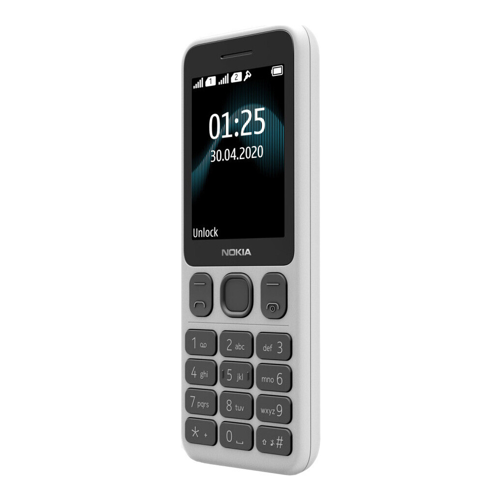 Мобільний телефон Nokia 125 DS White - зображення 2