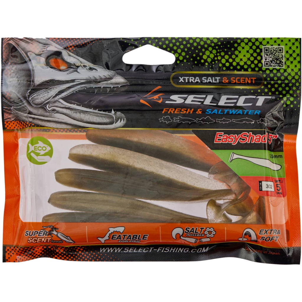 Силікон рибальський Select Easy Shad 5" 302 (5 шт/уп) (1870.71.90) - зображення 2