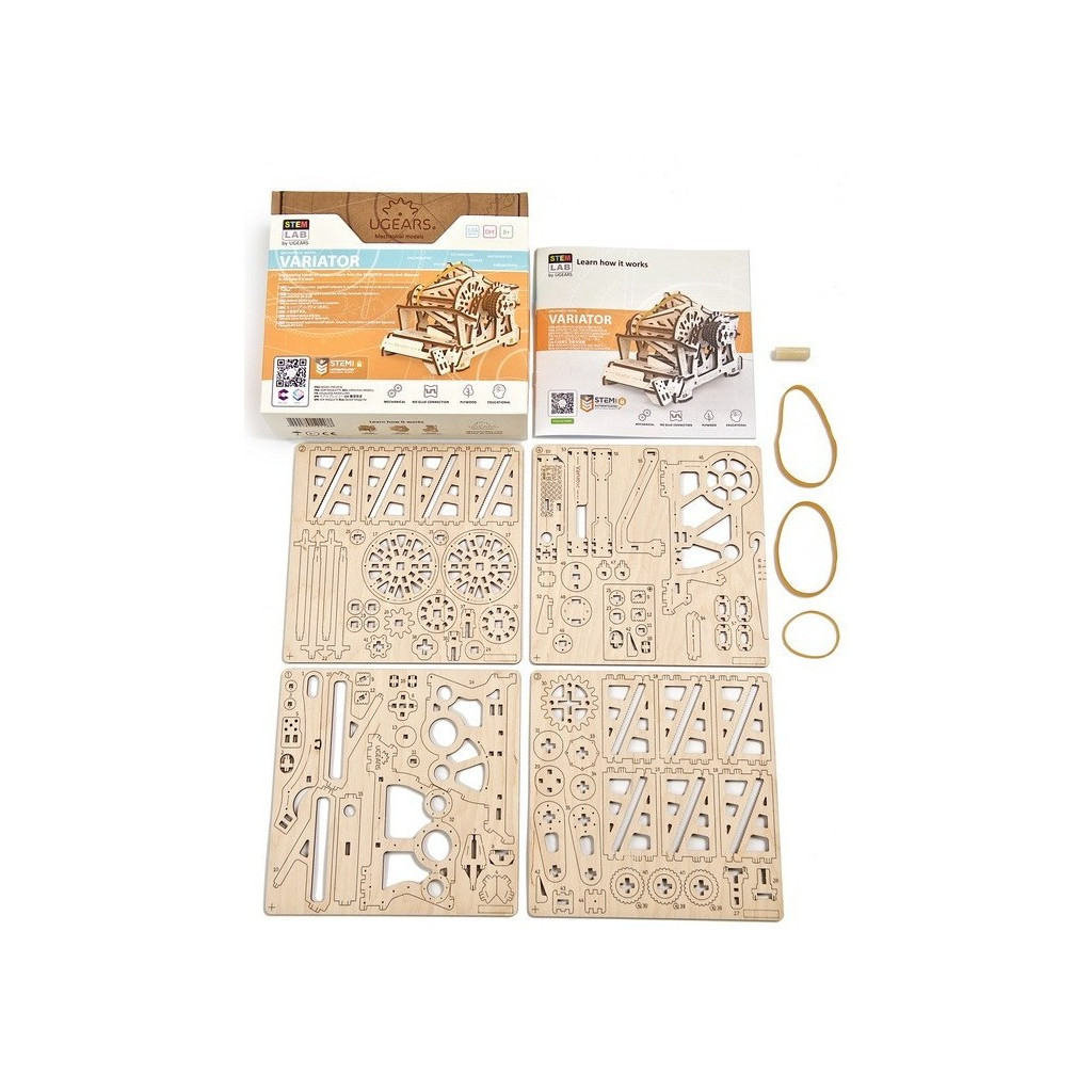 Конструктор Ugears Варіатор (70147) - зображення 10