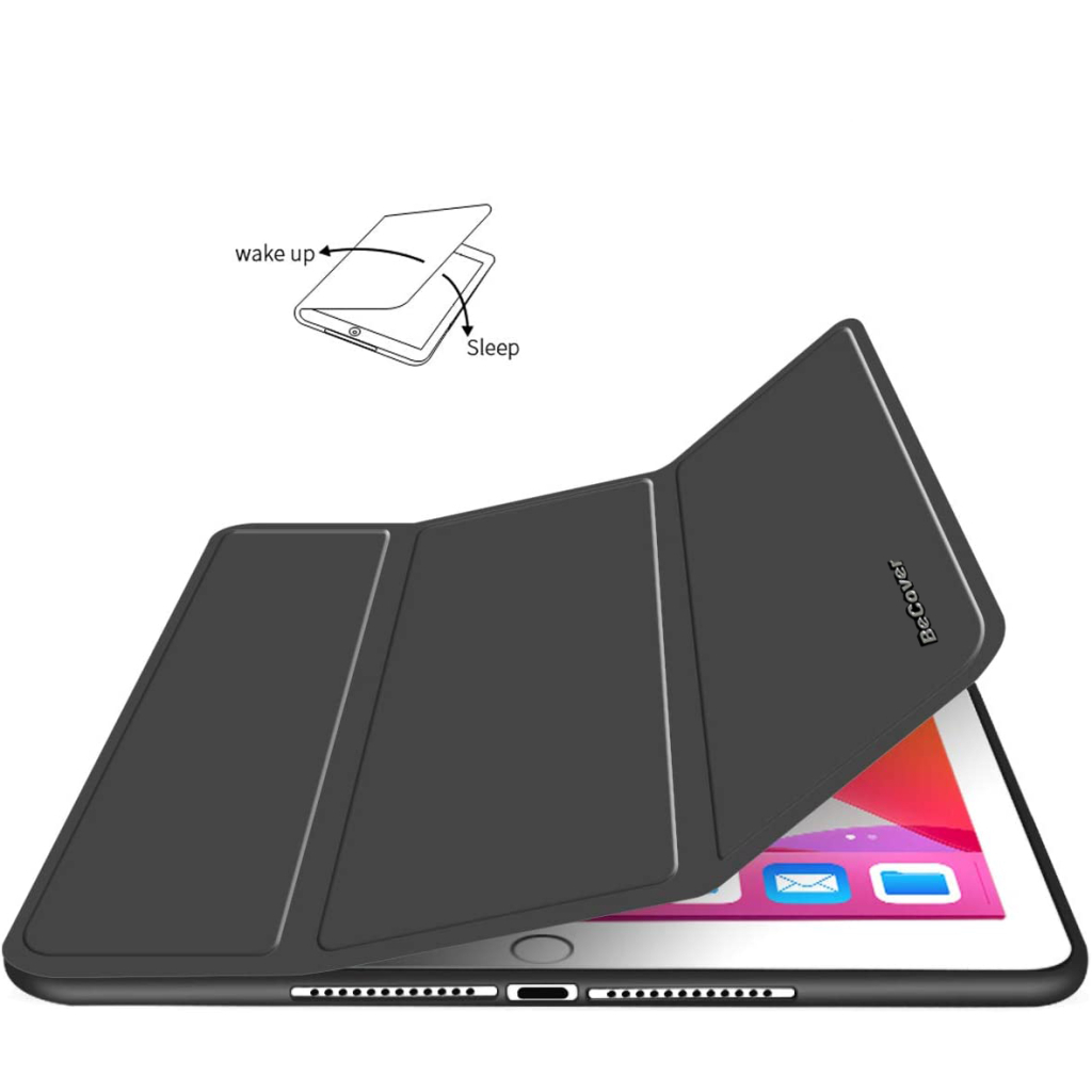 Чохол до планшета BeCover Tri Fold Soft TPU Silicone Apple iPad Pro 12.9 2020/2021/2022 Black (709712) - зображення 3