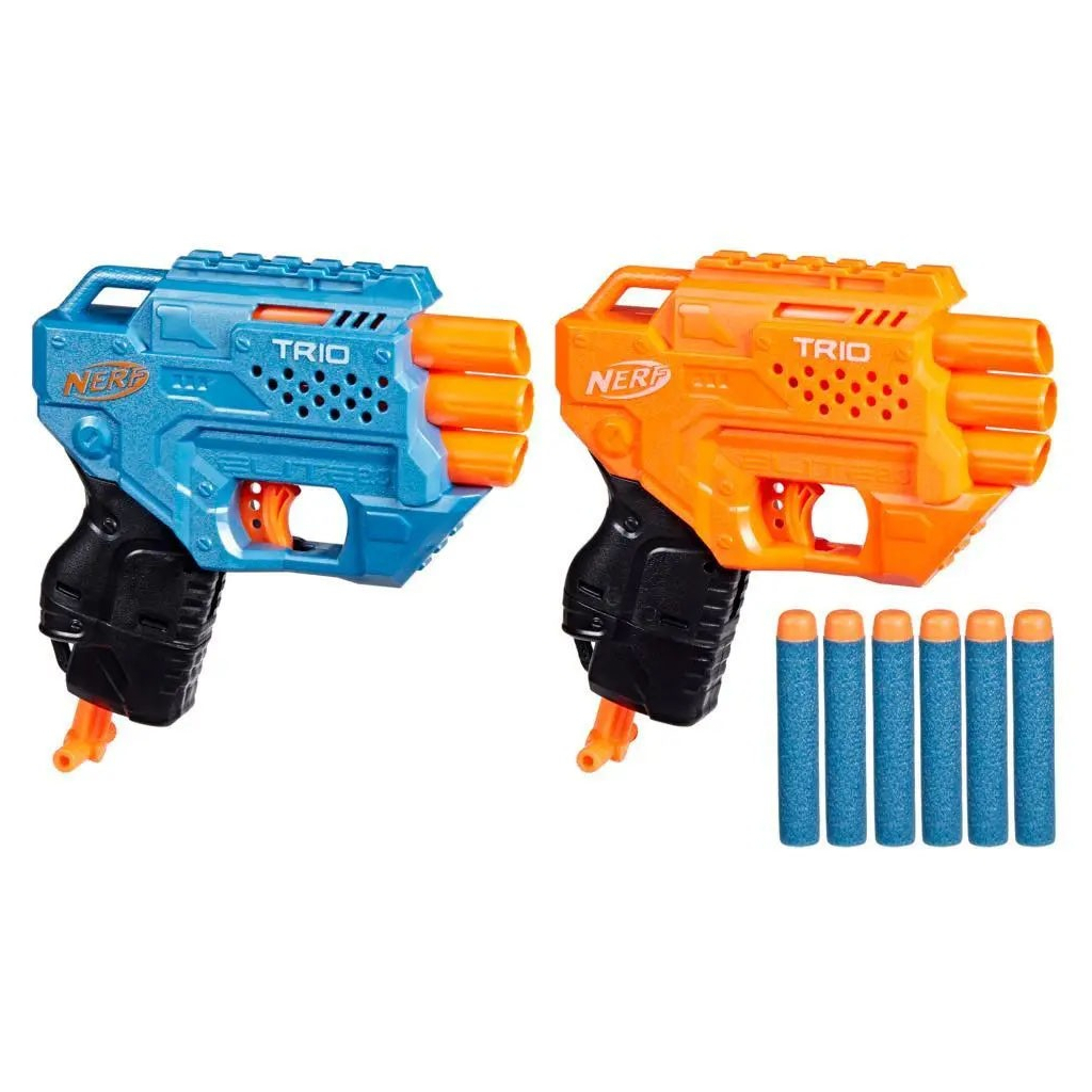 Іграшкова зброя Hasbro Набір з 2-х бластерів Еліт Тріо (F6786) - изображение 2