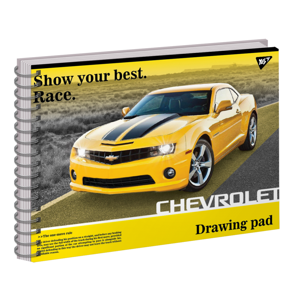 Альбом для малювання Yes А4 SHOW YOUR BEST на спіралі, 30 аркушів (130449) - зображення 4