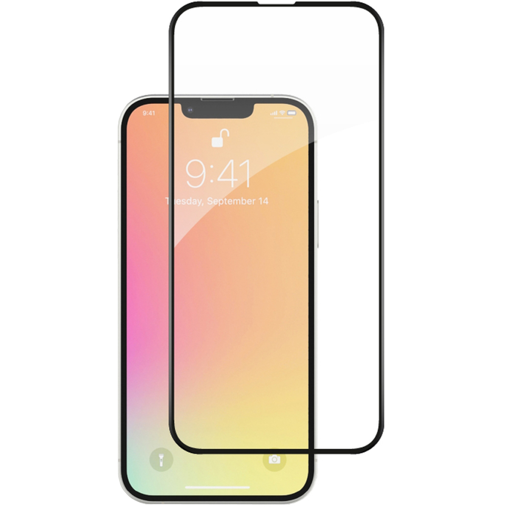 Скло захисне ACCLAB Full Glue ESD Apple Iphone 13/13 Pro Black (1283126542527) - зображення 2