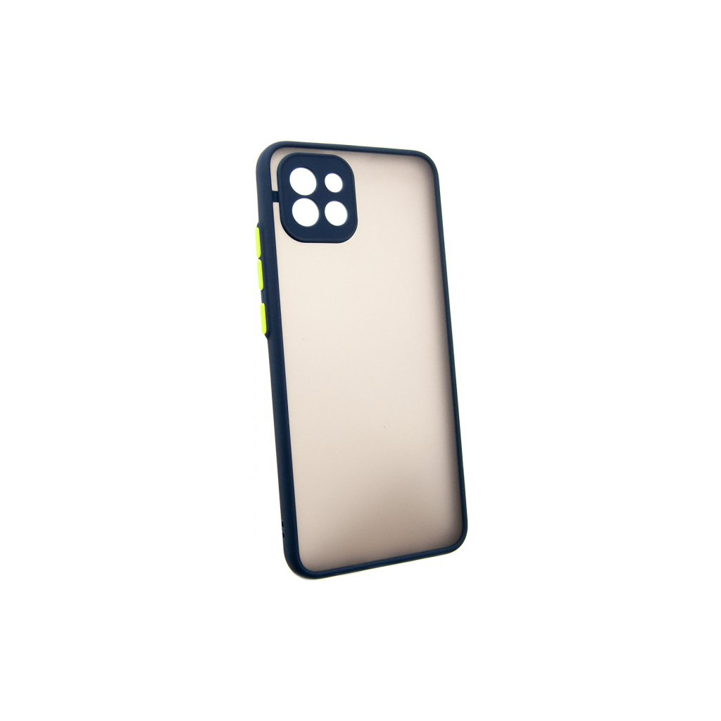 Чохол до мобільного телефона Dengos Matte Samsung Galaxy A03 (blue) (DG-TPU-MATT-94) - зображення 2