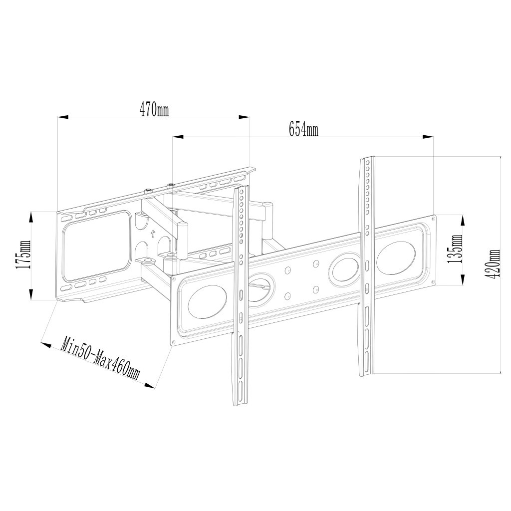 Кронштейн Charmount TV2-64 - зображення 8