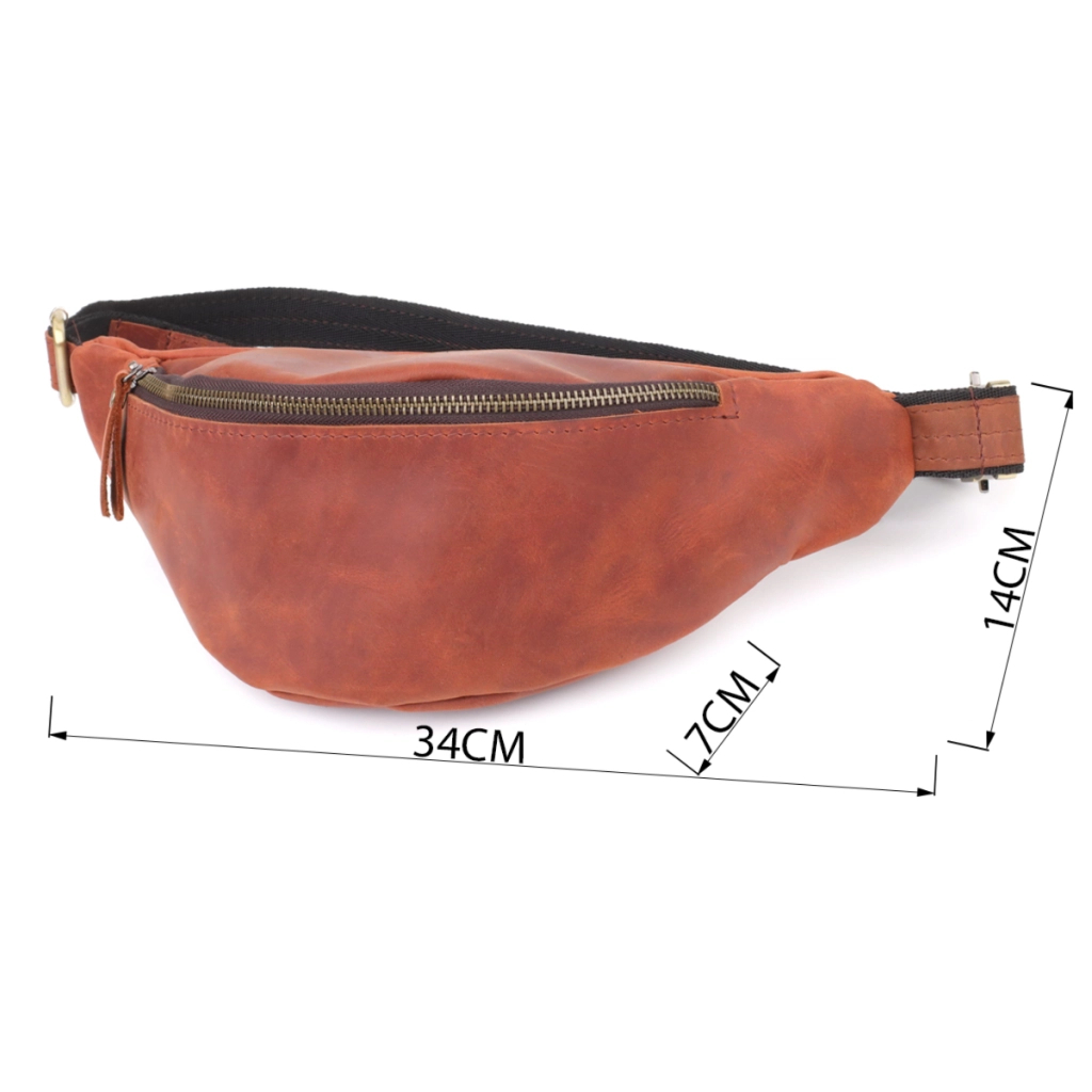 Сумка Shvigel З натуральної шкіри Руда (23140) - зображення 3