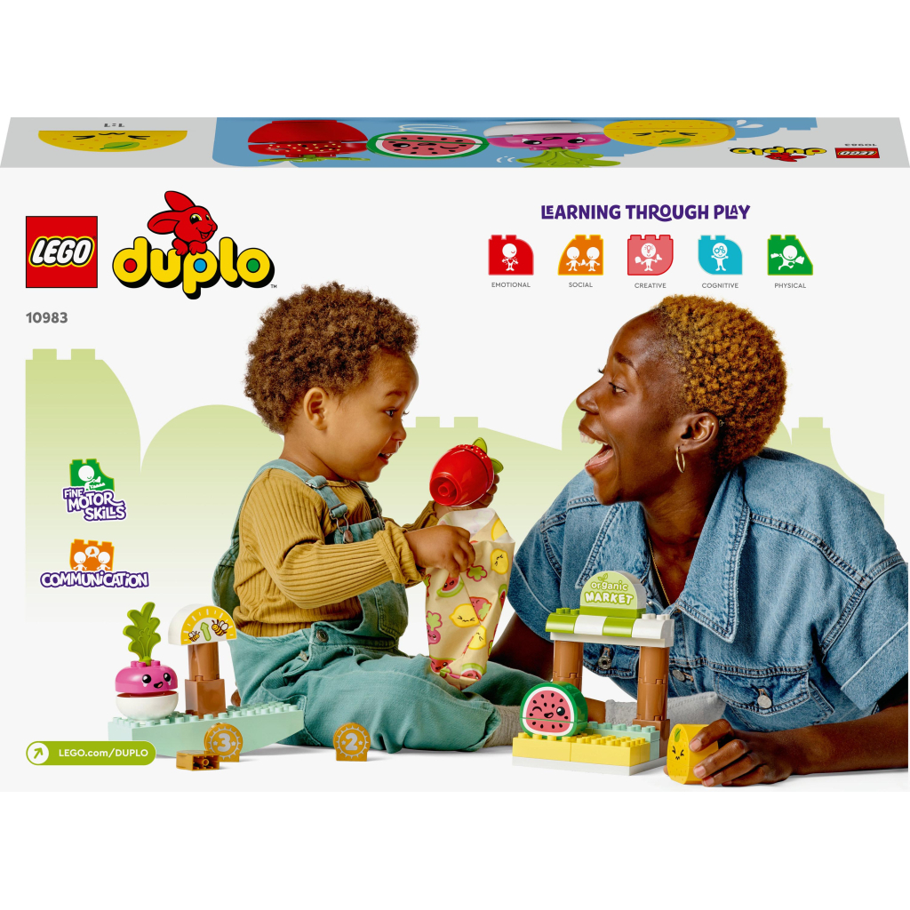 Конструктор LEGO DUPLO My First Органічний ринок 40 деталей (10983) - зображення 7