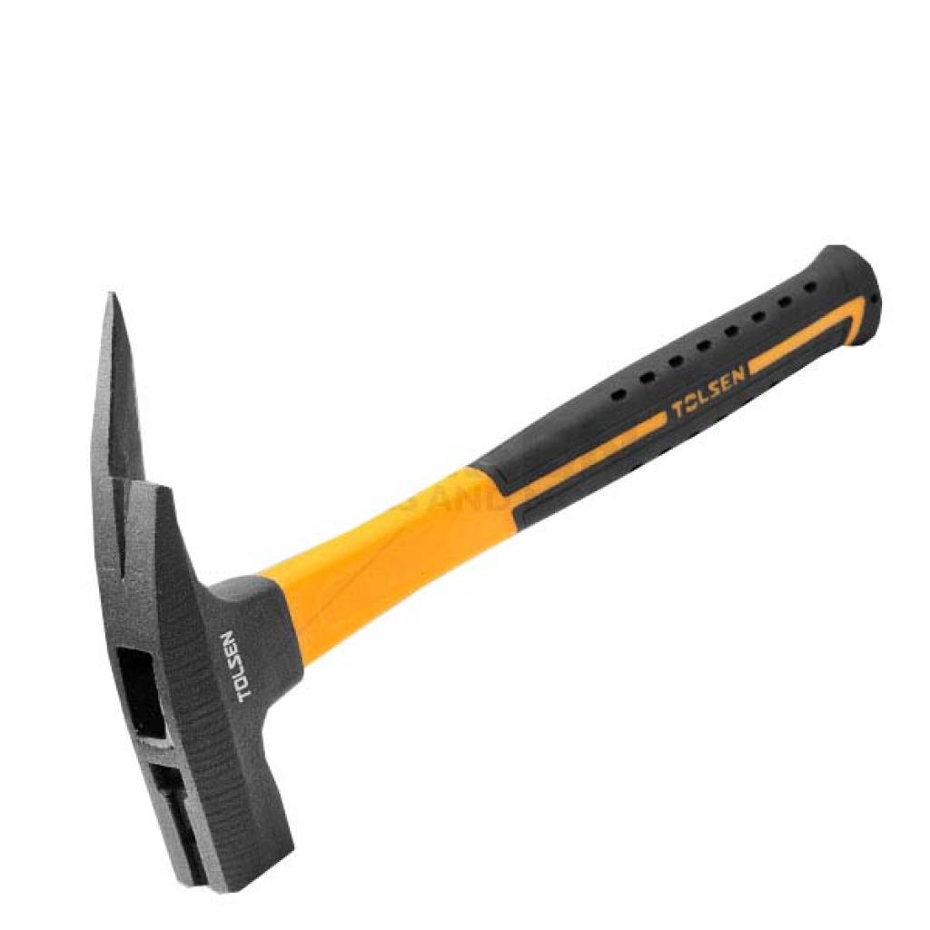 Молоток Tolsen покрівельника 600 г з магнітом, скловолокно (25167) - зображення 1
