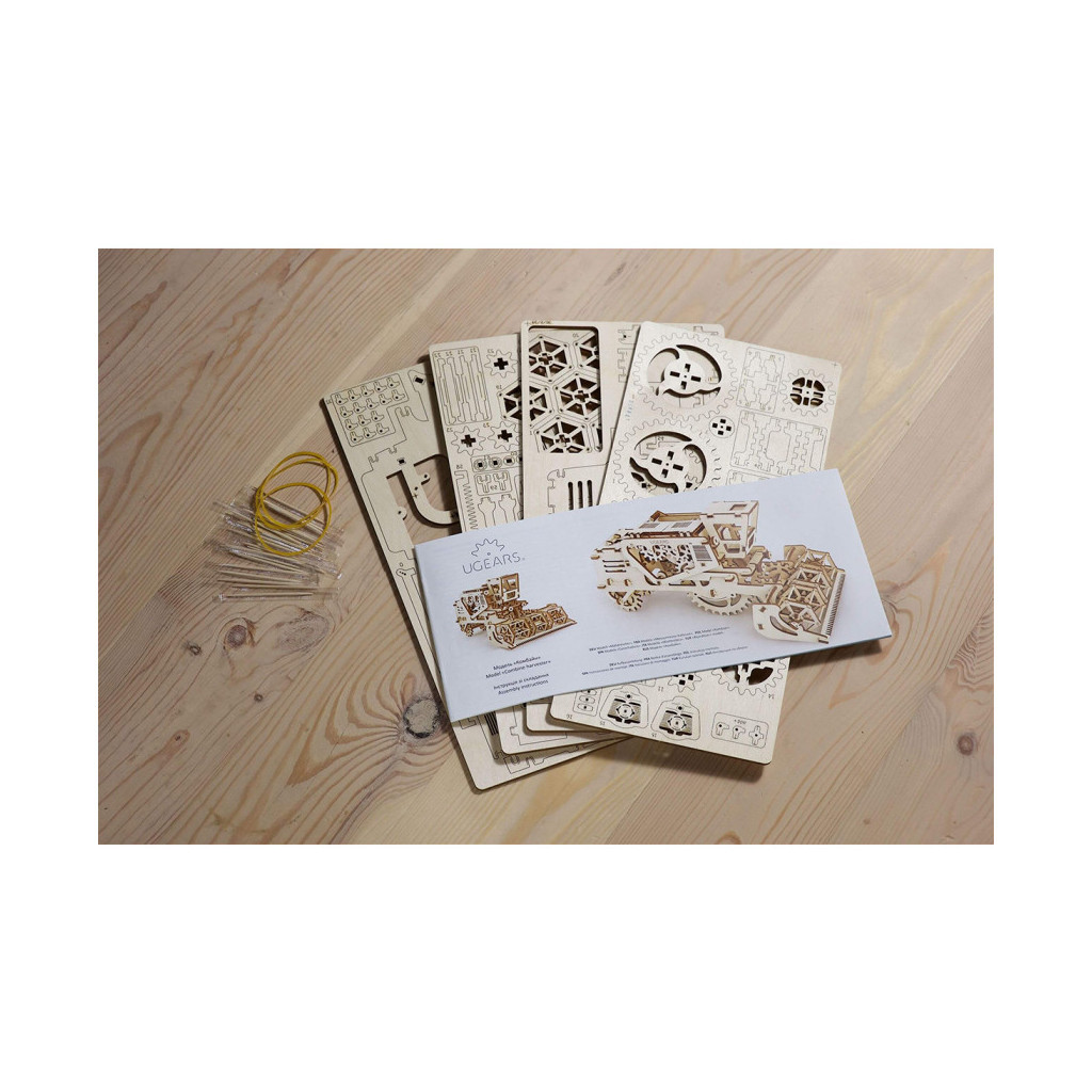Конструктор Ugears Комбайн (6075906) - зображення 7
