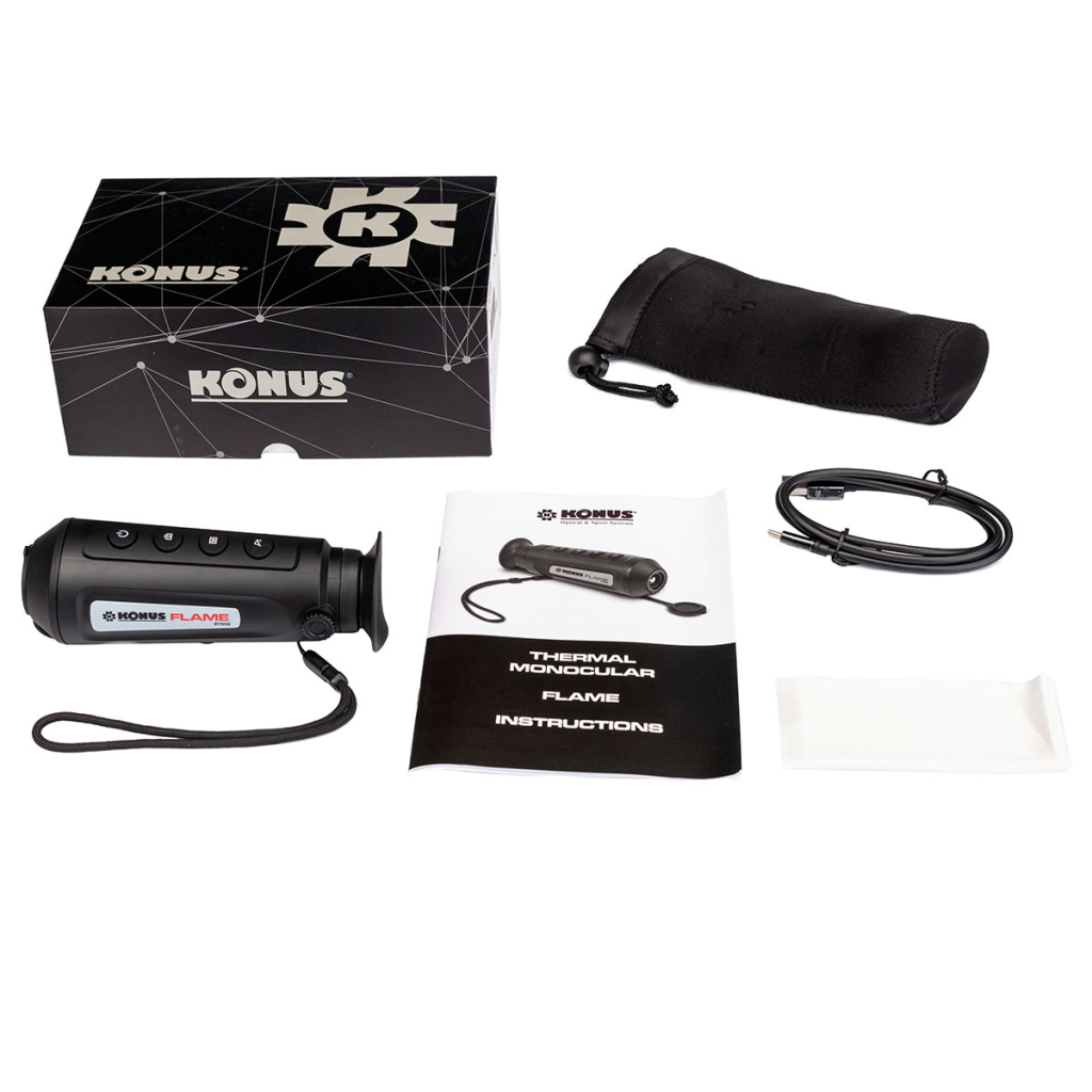 Монокуляр Konus Тепловізійний Flame 160x120 (7950) - зображення 5