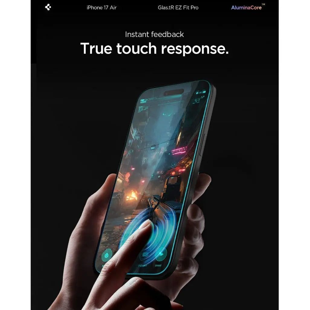 Скло захисне Spigen Glas.tR EZ Fit Pro HD iPhone 17 Air (AGL09870) - зображення 6
