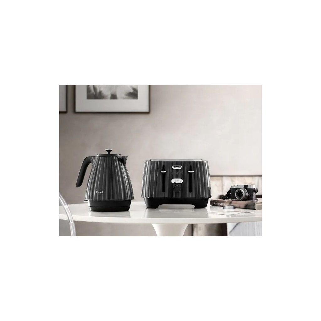 Електрочайник DeLonghi KBD 2001 BK (KBD2001BK) - зображення 6