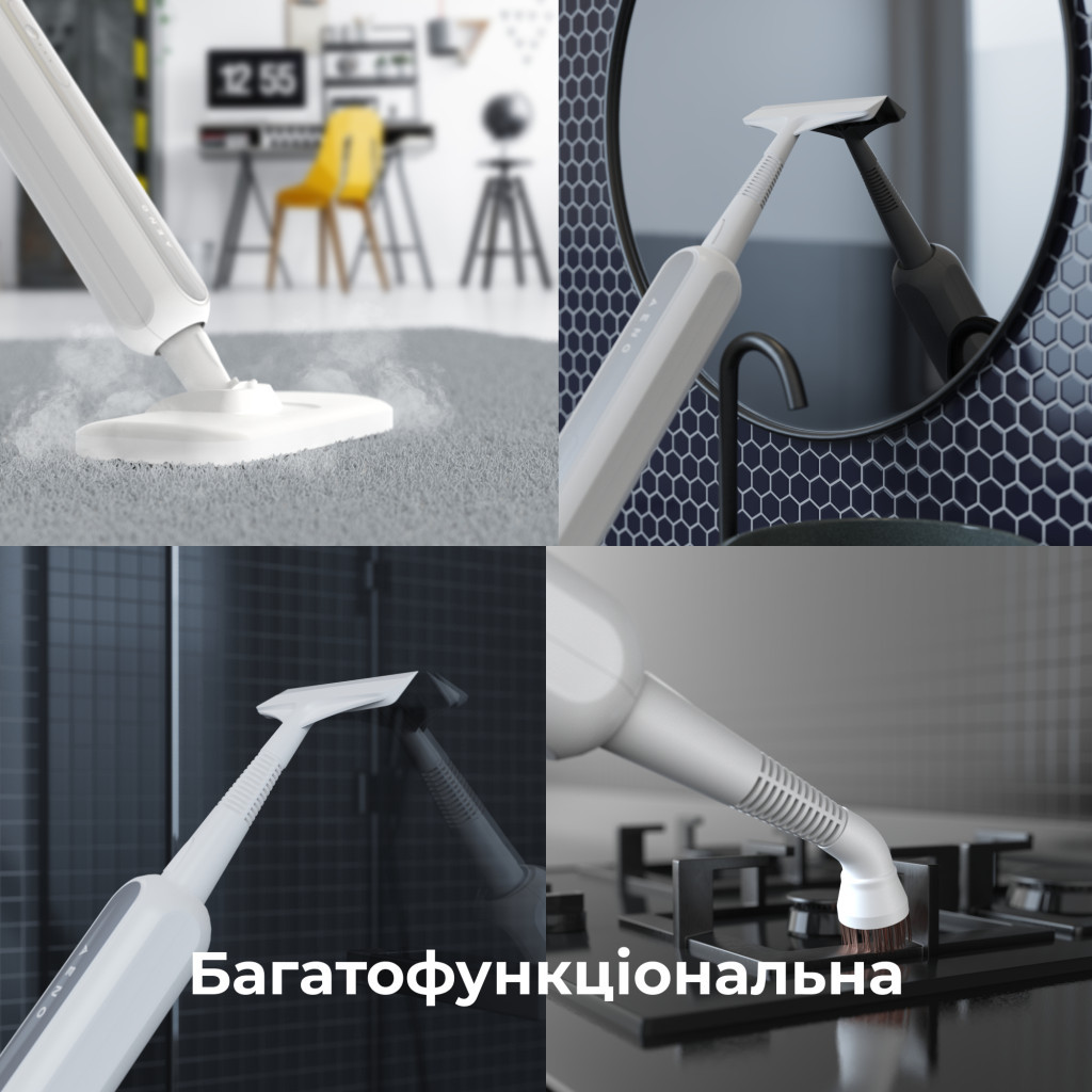 Пароочищувач AENO ASM0002 - изображение 6