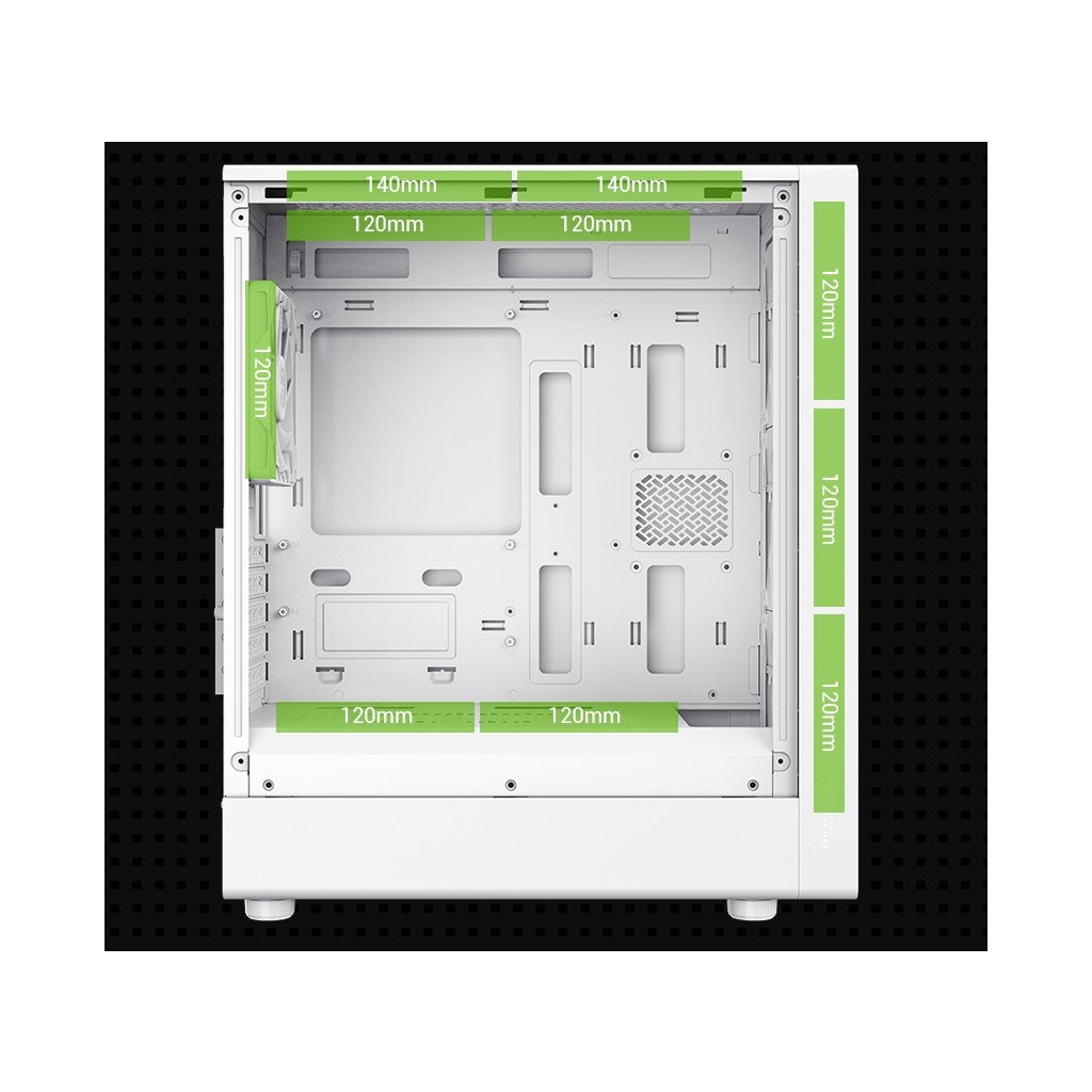 Корпус для ПК Gamemax AERIS 330 MW - зображення 11