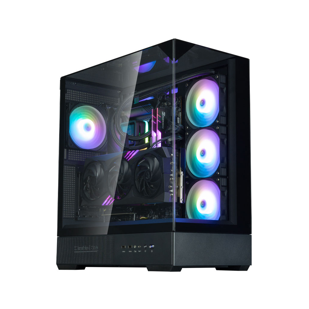 Корпус Zalman P40 Prism (P40PRISMBLACK) - зображення 4