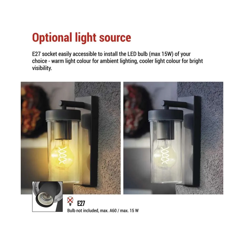 Світильник EMOS E27 15 Вт IP44 (ZGC010P) - picture 12