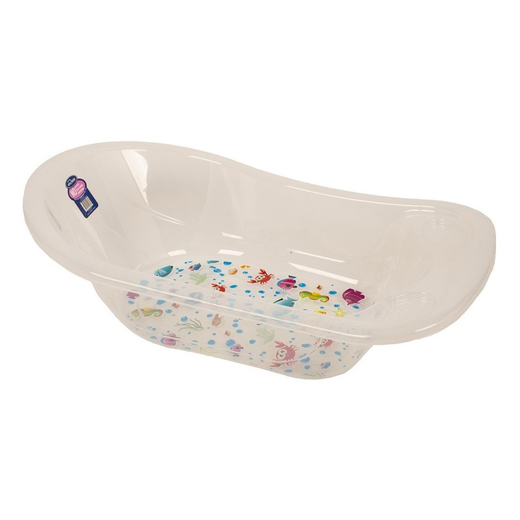 Ванночка Sevi Bebe зі зливом Біла (8692241007805) - зображення 1