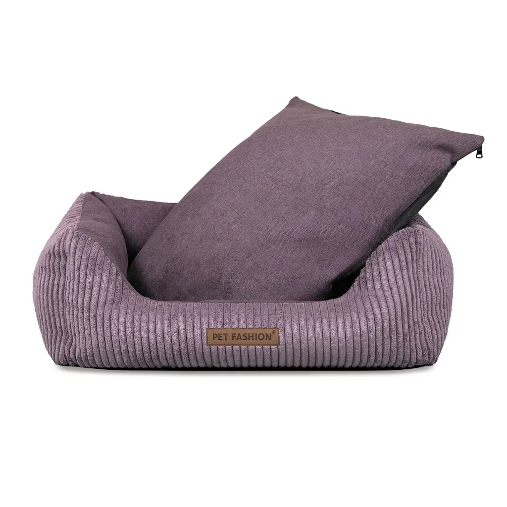 Лежак для тварин Pet Fashion DEVID 62х50х19 см лавандовий (4823082444526) - picture 5