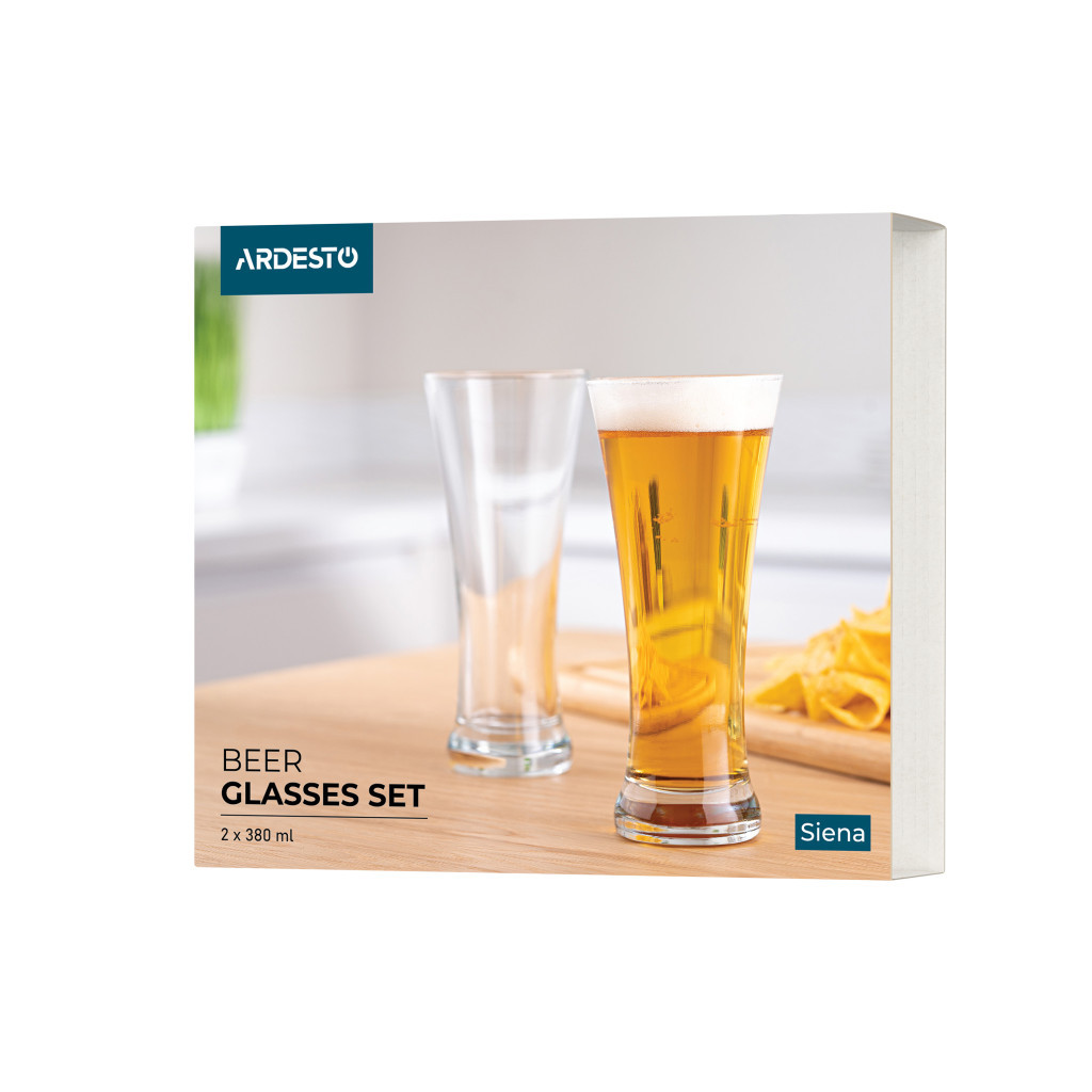 Набір склянок Ardesto Siena 380 мл 2 шт (AR2638BS) - зображення 2