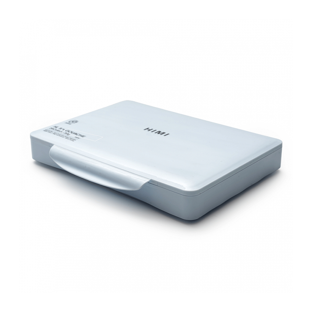 Гуашеві фарби HIMI Jelly Cup 24 кольори по 30 мл, блакитний пластик.пенал (6974712453628) - зображення 4