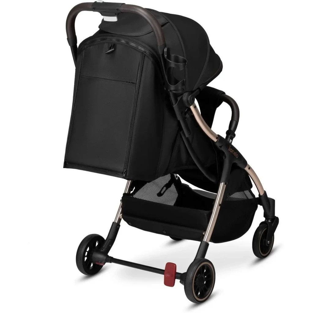 Коляска Lionelo Julie One Black (LO-JULIE ONE BLACK GOLD) - зображення 4