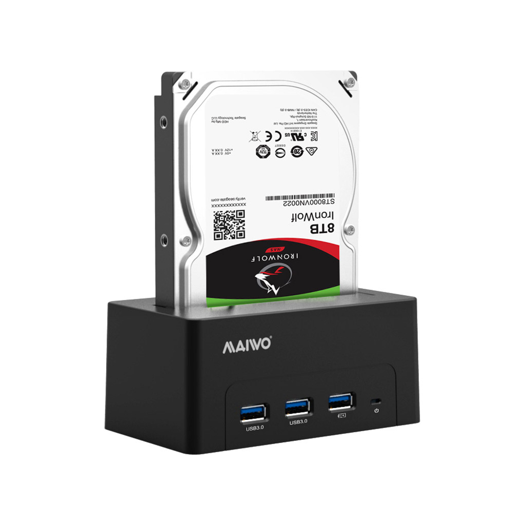 Док-станція для накопичувачів Maiwo K308H - зображення 2