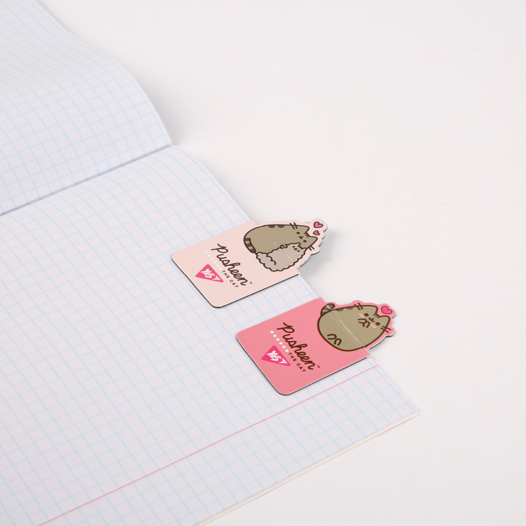 Закладки для книг Yes магнітні Pusheen, висікання, 2 шт (708396) - зображення 3