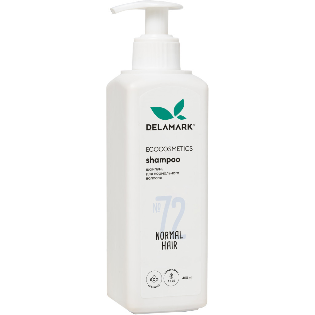 Шампунь DeLaMark для нормального волосся 400 мл (4820152331182) - зображення 1