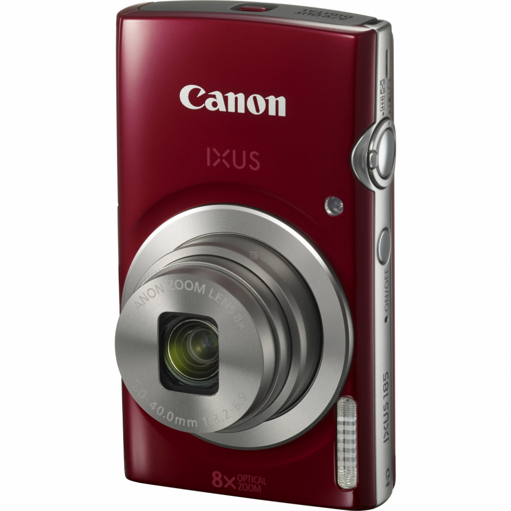 Цифровий фотоапарат Canon IXUS 185 Red (1809C008) - зображення 2