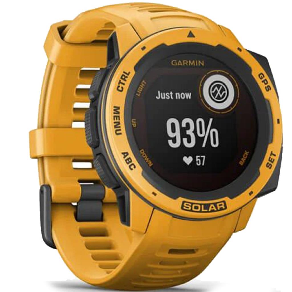 Смарт-годинник Garmin Instinct Solar, Sunburst (010-02293-09) - зображення 3