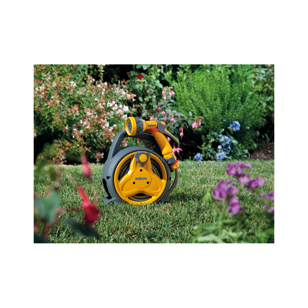 Шланг для поливу HoZelock з котушкою d7,5мм 8м і 2м + 4 конектори Міні Pico Reel (7050) - изображение 3