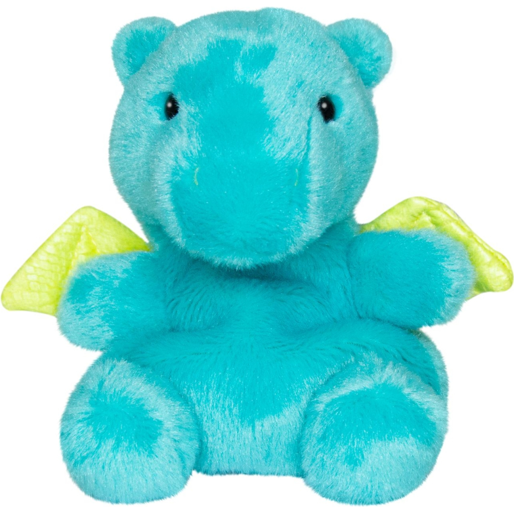 М'яка іграшка Aurora Palm Pals Дракон бірюзовий 15 см (220688C) - зображення 1