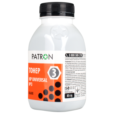 Тонер Patron HP LJ Universal №3 (PN-HU3-085) - picture 1