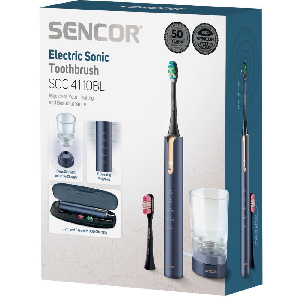 Електрична зубна щітка Sencor SOC 4110BL - зображення 9