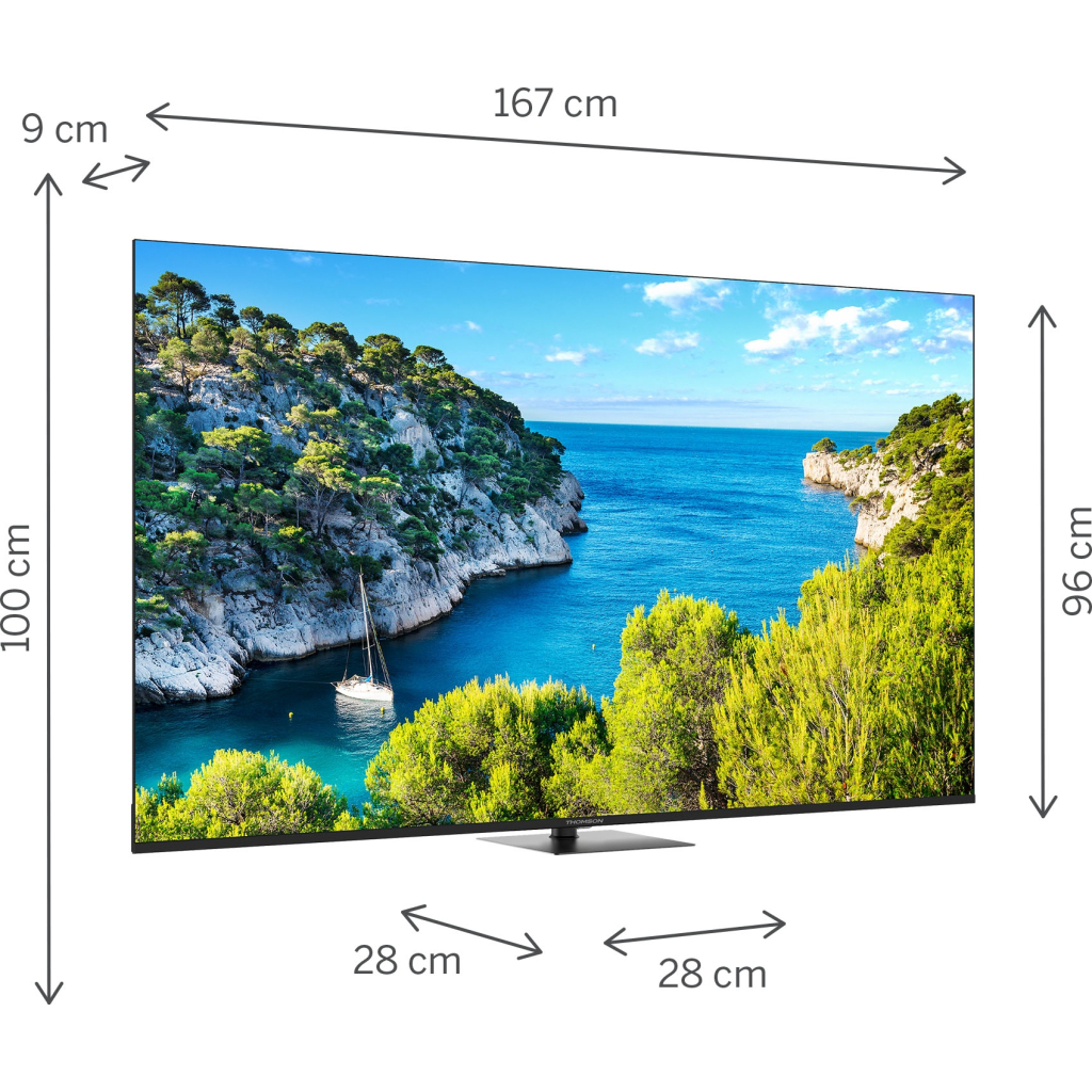Телевізор THOMSON 75UG5C14 - зображення 2