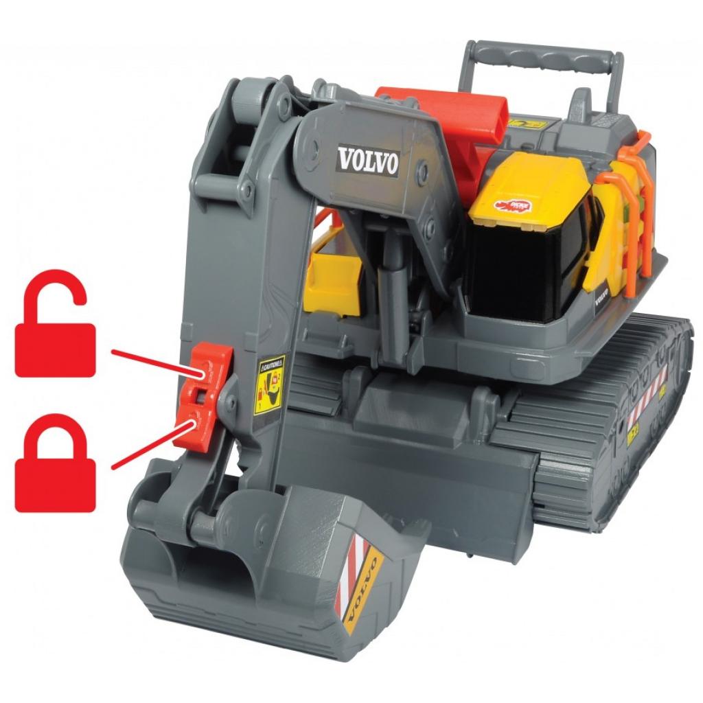 Спецтехніка Dickie Toys Екскаватор Вольво зі звук. та світл. ефектами (3725006) - зображення 5