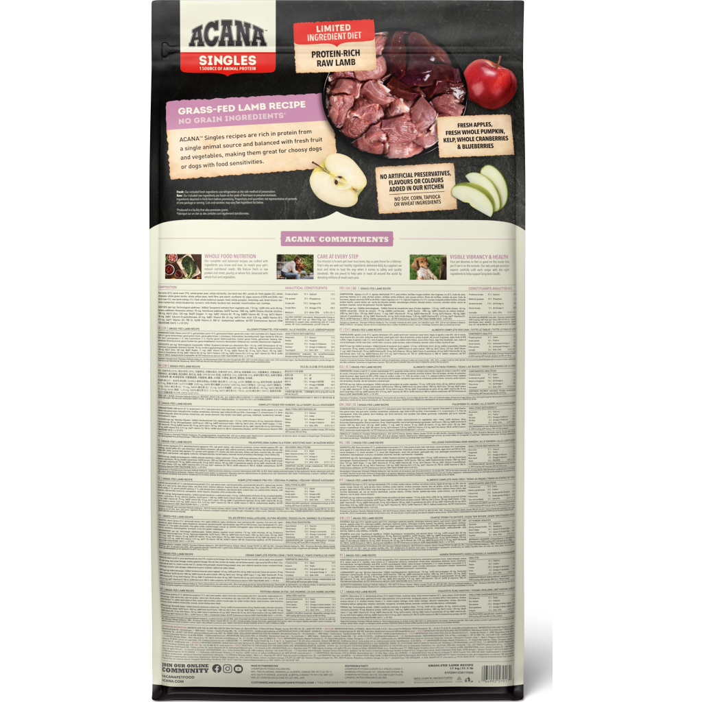 Сухий корм для собак ACANA Grass-Fed Lamb 17 кг (0064992570170) - зображення 2