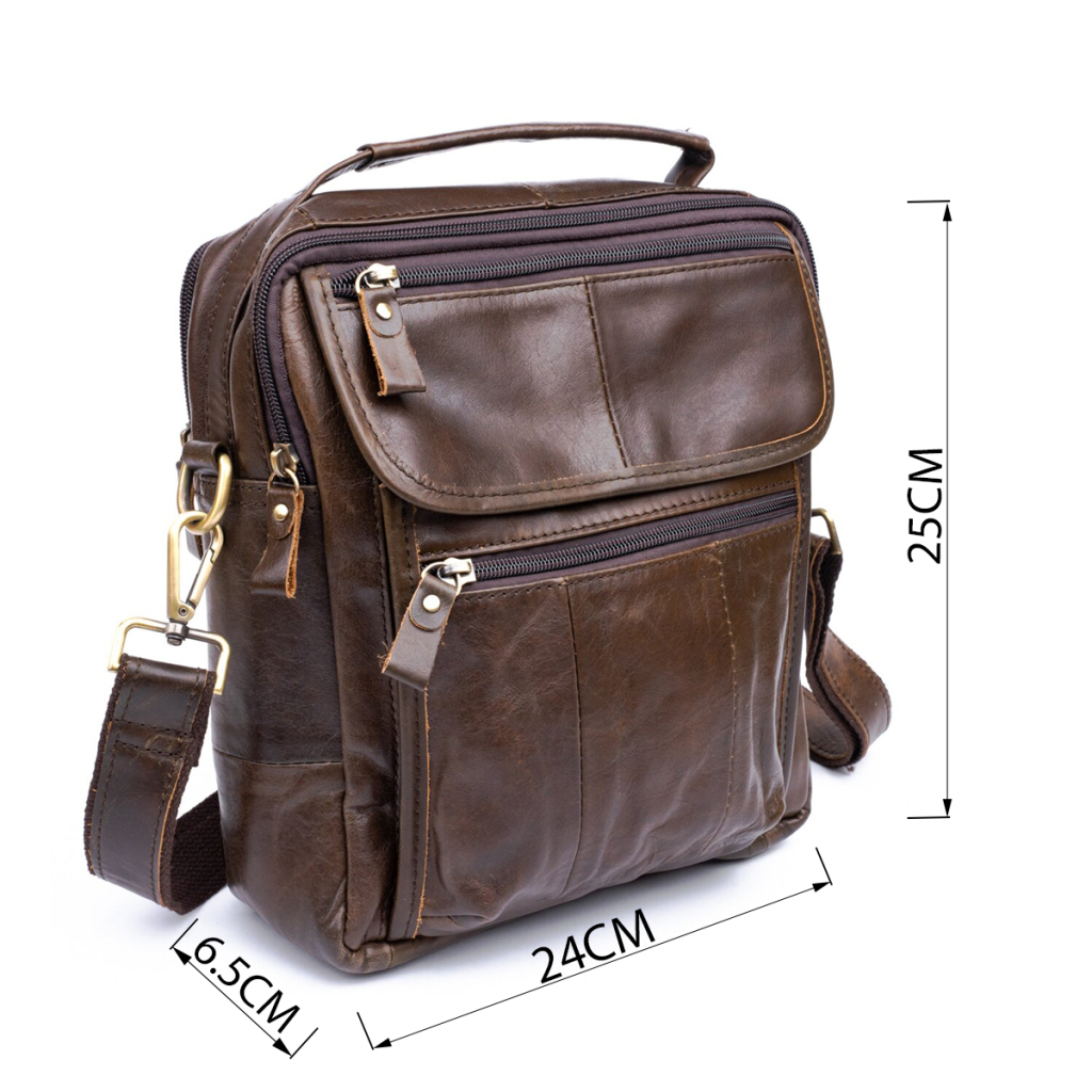 Сумка Vintage Коричнева (14764) - зображення 3