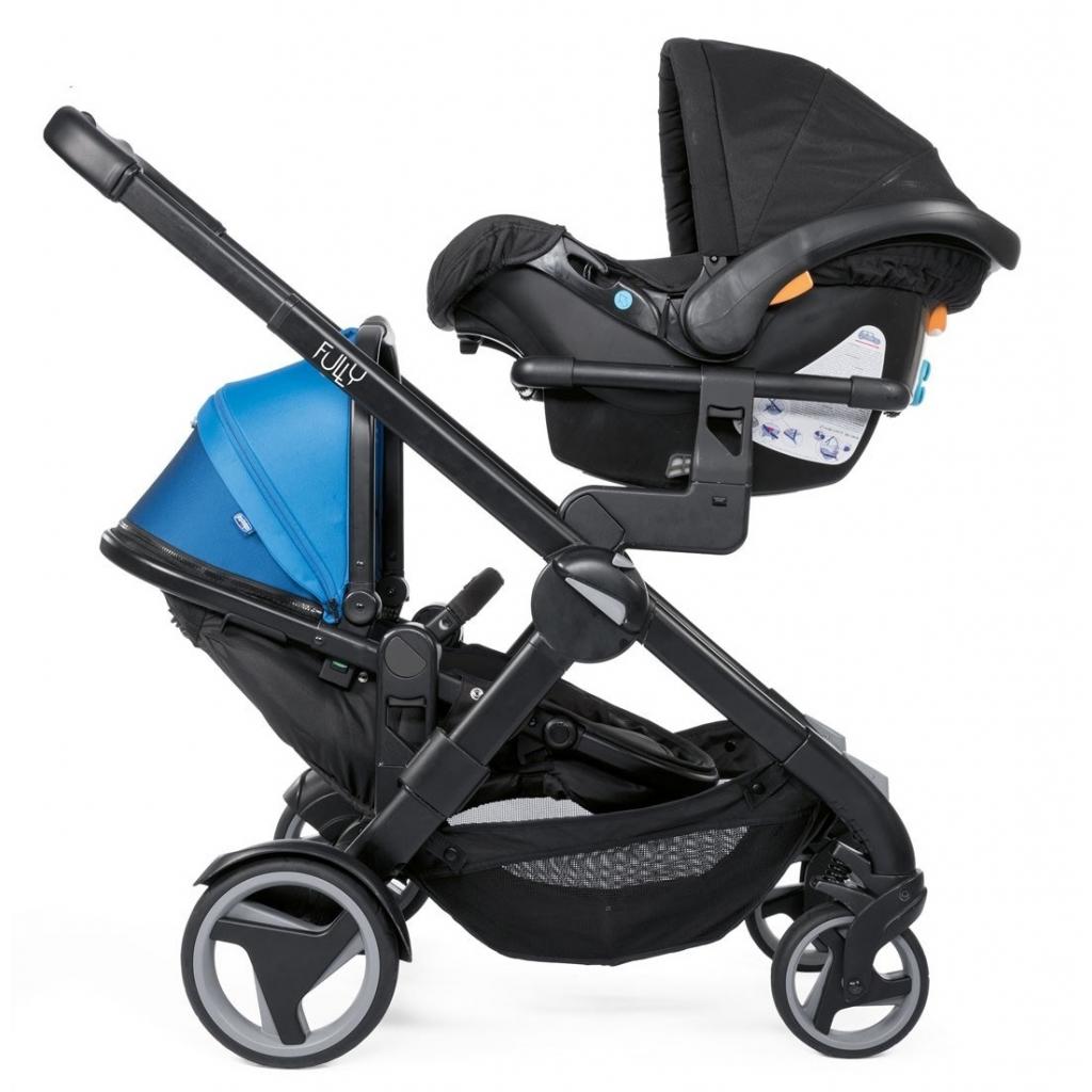 Коляска Chicco Fully Twin Чорно-сіра (79003.85) - зображення 2