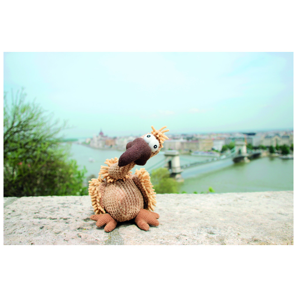 Іграшка для собак Trixie Гриф Густав Тканина і плюш 28 см (4011905359311) - изображение 9