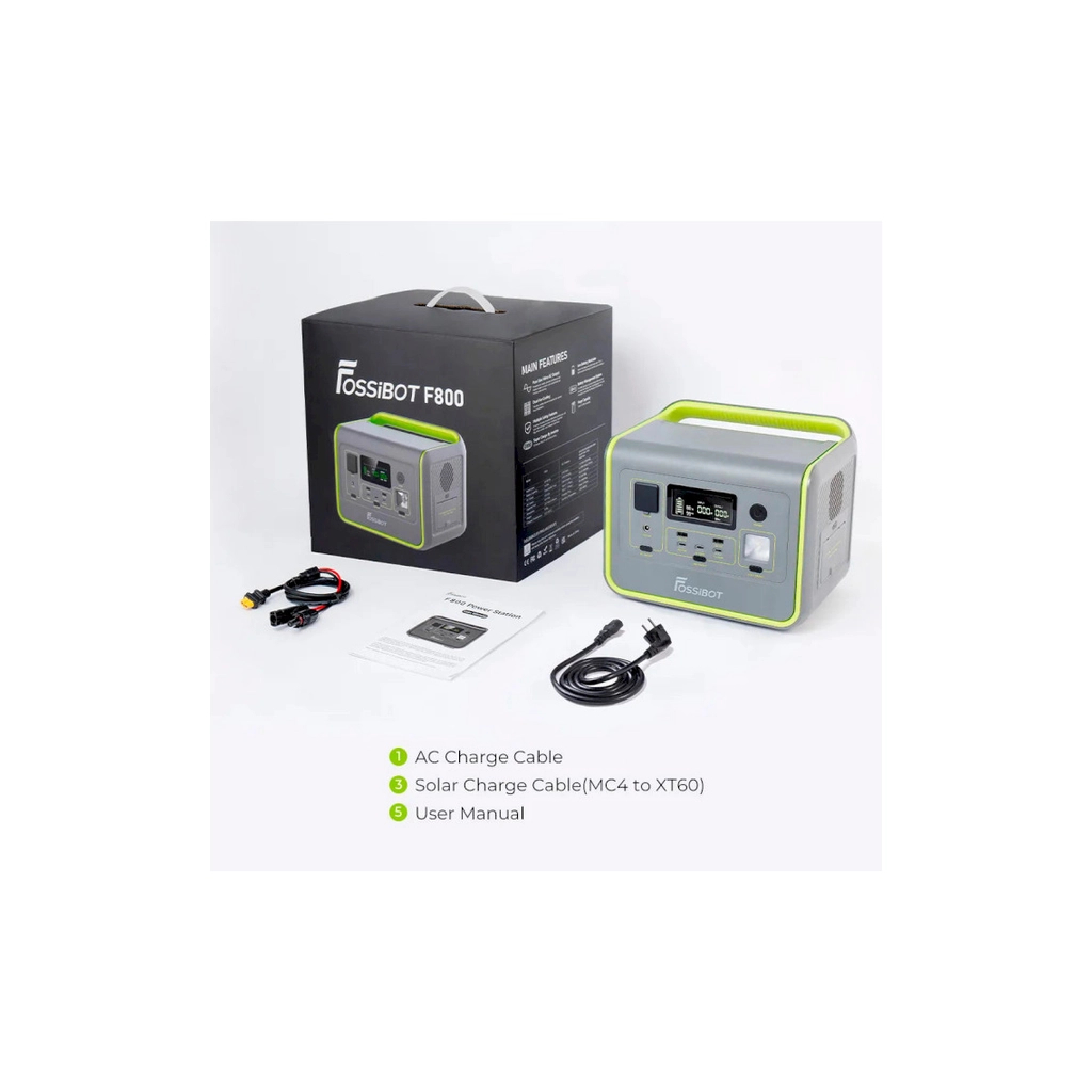 Зарядна станція FOSSIBOT FSB-F800 800W (FSB-F800) - зображення 8