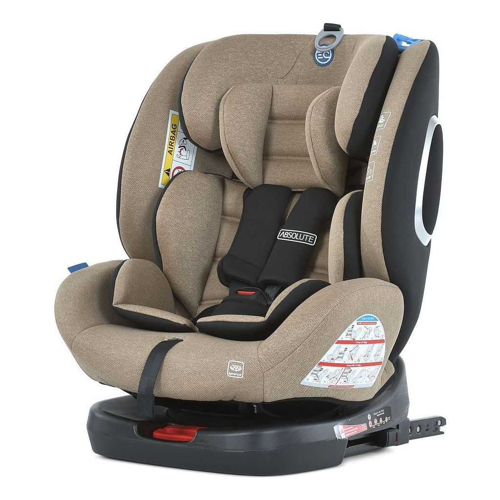 Автокрісло El Camino ABSOLUTE 360 ISOFIX (0-36кг) (ME 1079 royal beige) - зображення 1