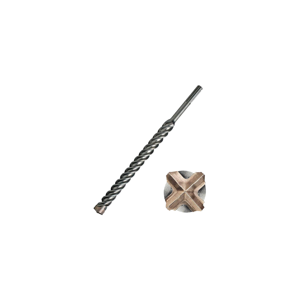 Бур DeWALT SDS-MAX, XLR, 4 кромки, 22x800x920 мм (DT60821) - зображення 1