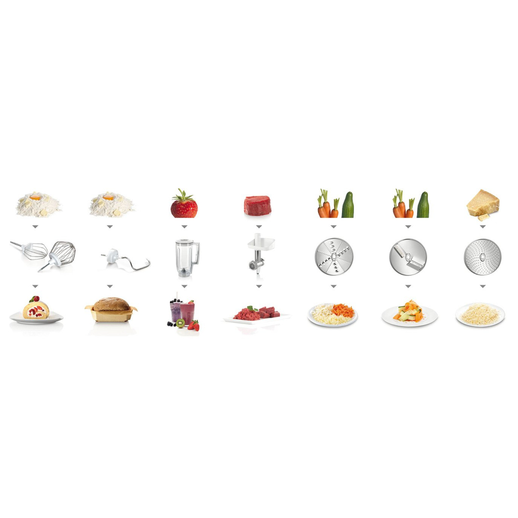 Кухонний комбайн Bosch MUM58231 - зображення 5