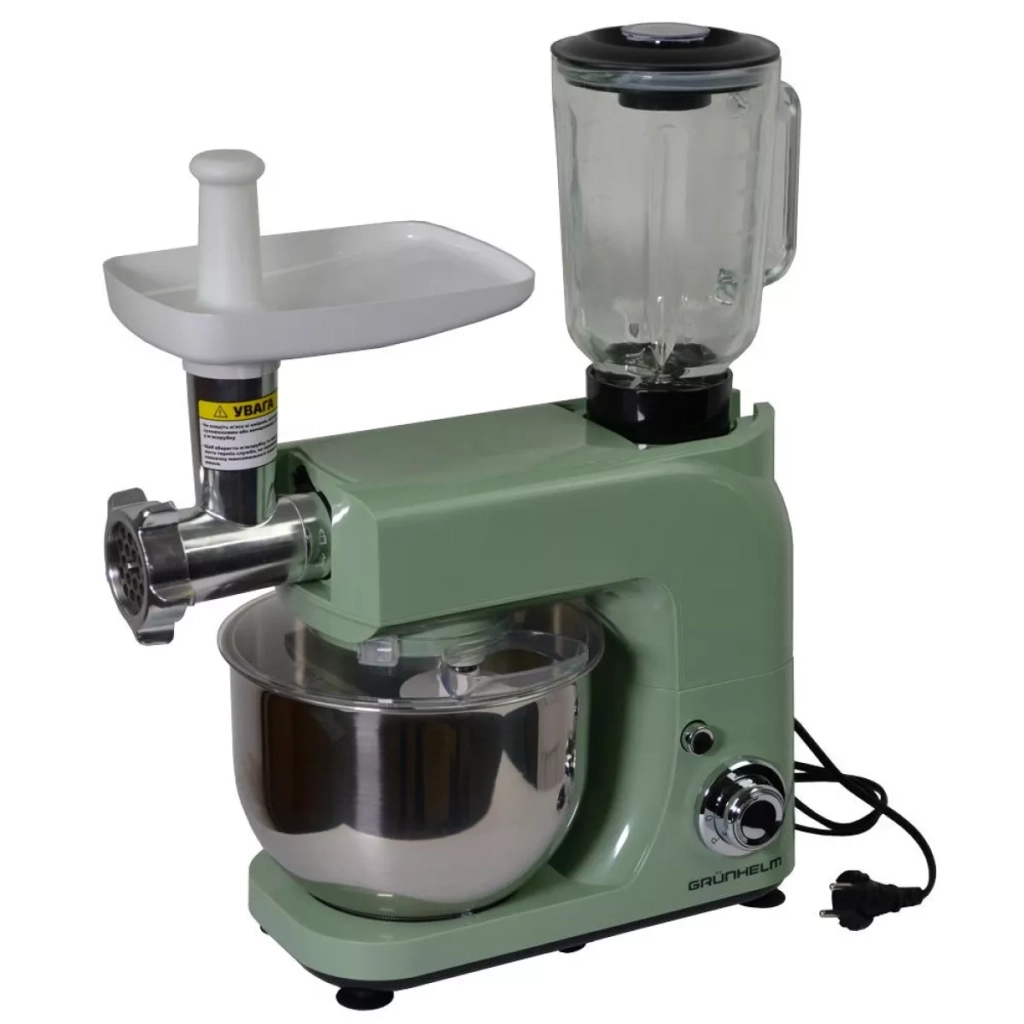 Кухонний комбайн Grunhelm GKM0023M - зображення 3
