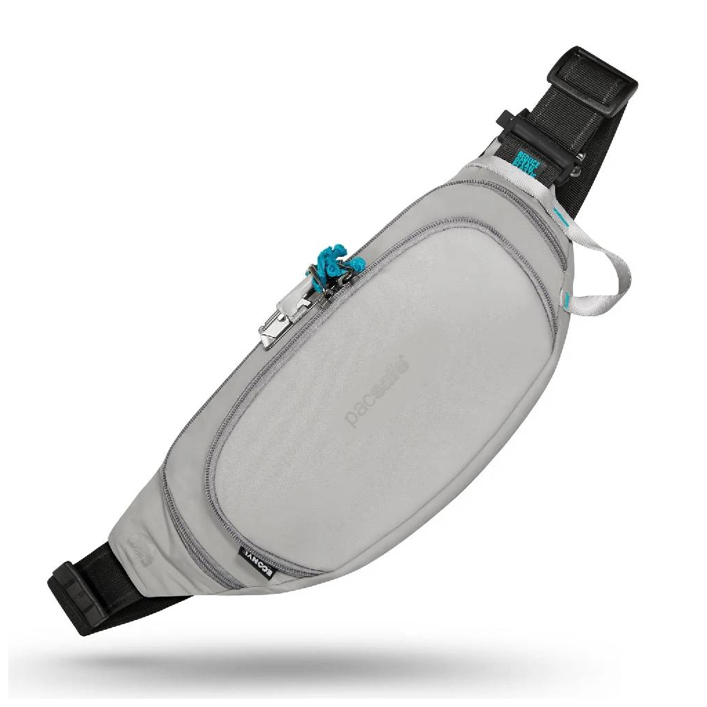 Сумка-бананка Pacsafe Eco Anti-Theft Waist Pack сірий/чорний (41104145) - зображення 2