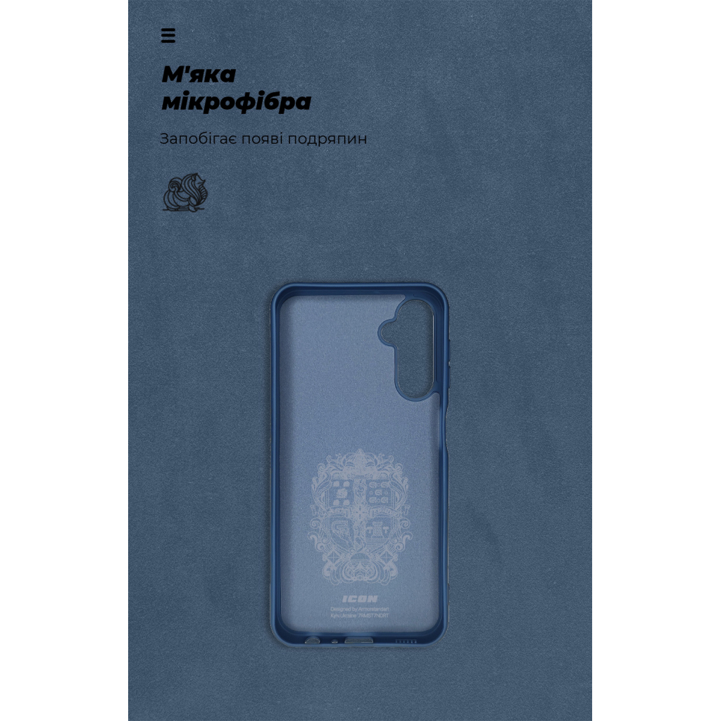 Чохол до мобільного телефона Armorstandart ICON Case Samsung A24 4G (A245) Dark Blue (ARM68002) - зображення 4